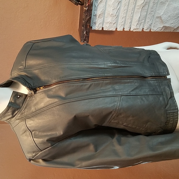 Vtg in great condition genuine leather jacket - Picture 3 of 6